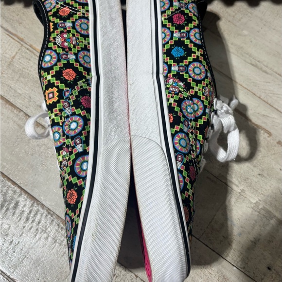 Vans Authentic Dia De Muertos Glow In The Dark Skate Shoes W (9,5), M: (6.5) - Picture 5 of 6
